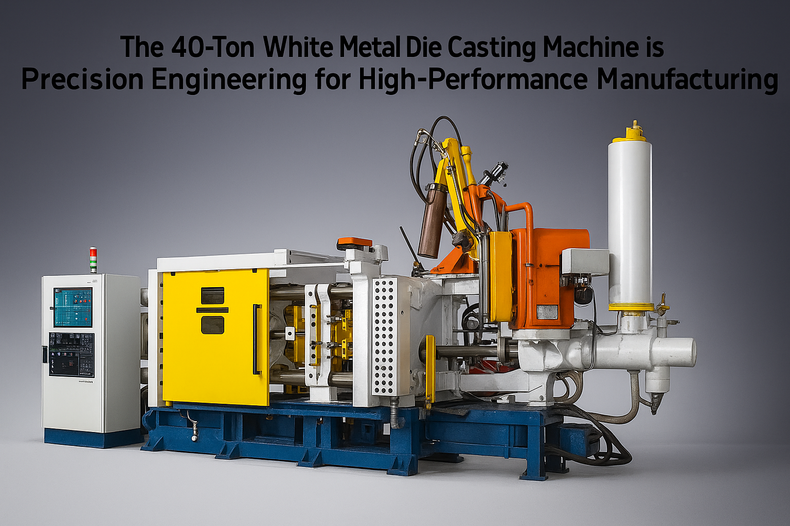 40-ton white metal die casting machine